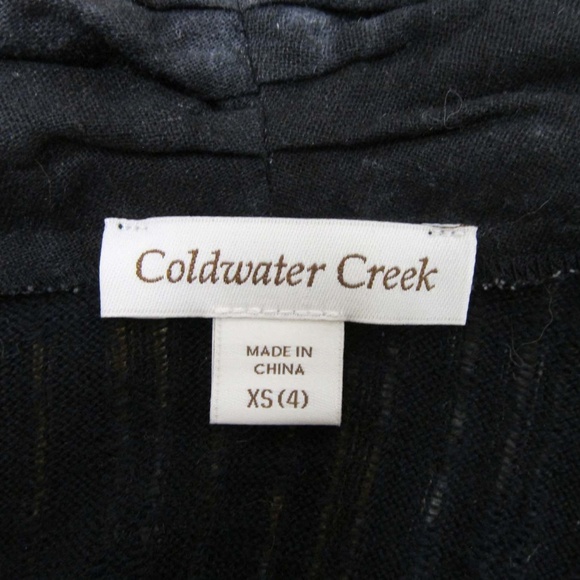 Coldwater Creek Print Front Cardigan Size 4 / XS - Picture 4 of 6